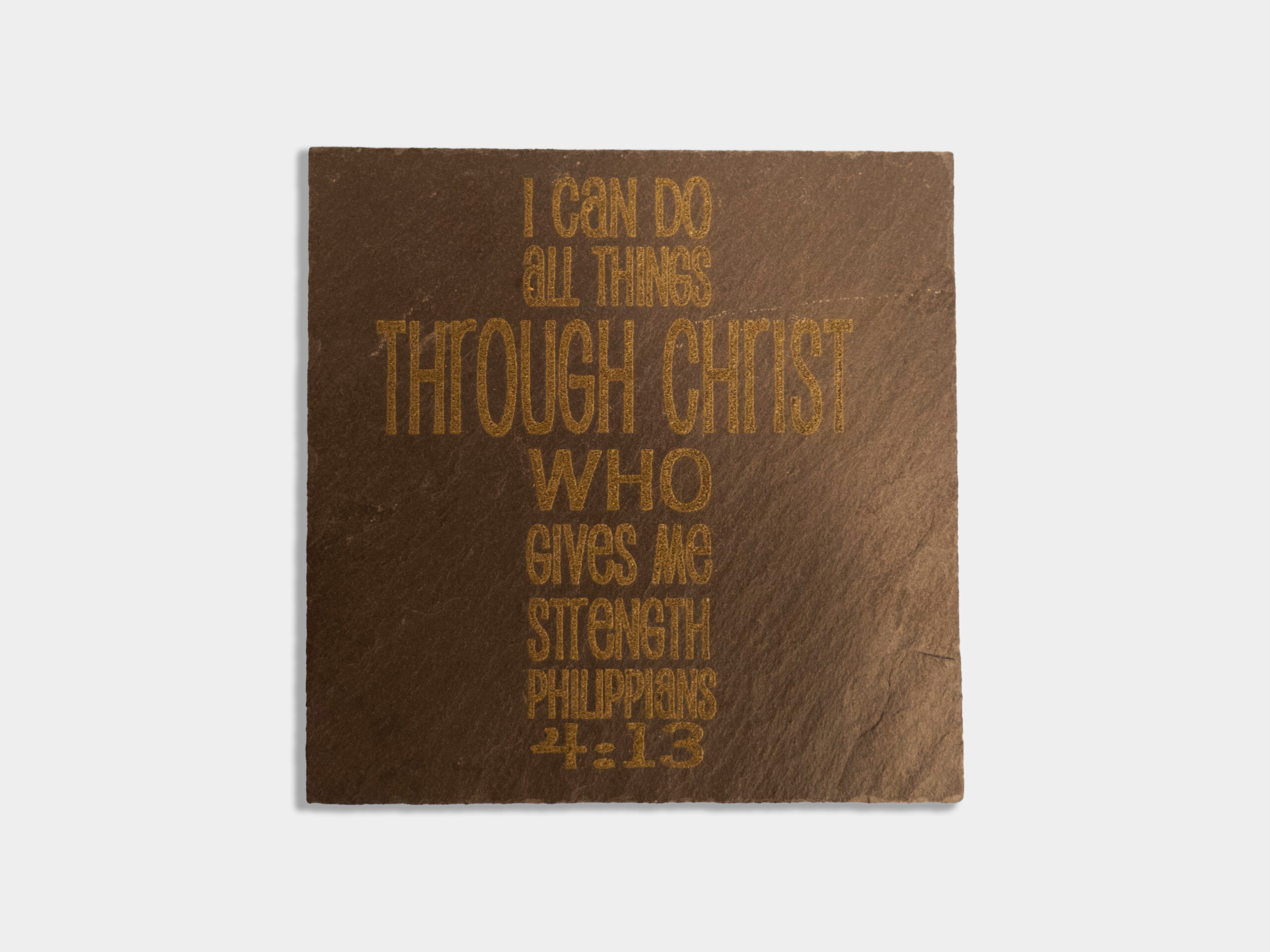 Laser Engraved Slate Coasters - Natural Stone - Custom Designs Available - Image 2