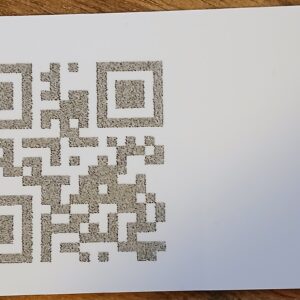 Lazer Engraved Business Cards