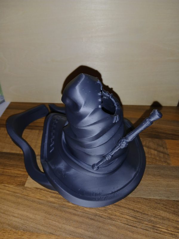 Harry Potter Sorting Hat Dice Tower - 3D Printed - Unpainted - Image 2