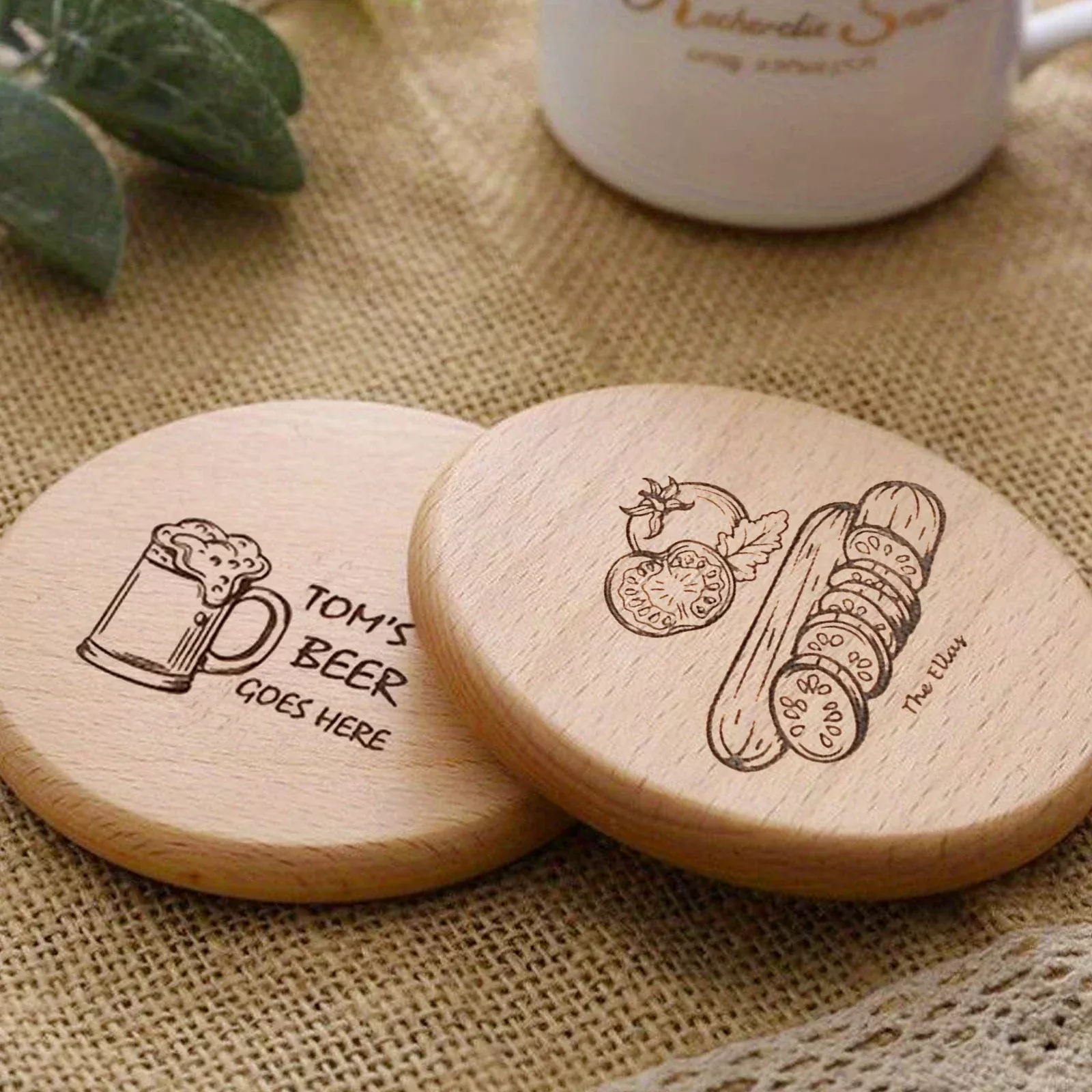 Engraved Mug Coaster - Image 5